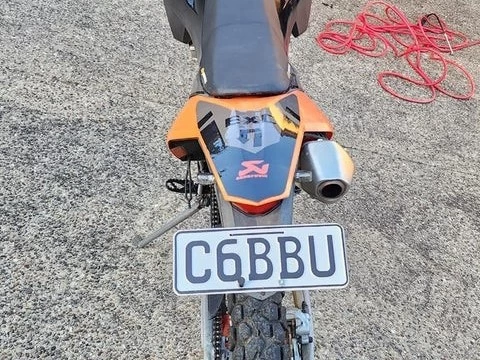 Motorcycle KTM EXC 530