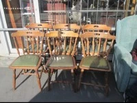 6 x dining chairs. 46 x 46 x 97 cm each