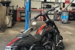 Motorcycle harley davidson vrod