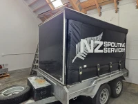 Trailer: 2m height *2.4m width * 6m length and as we have a machine in...