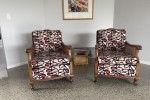 Two Retro Arm Chairs (2)