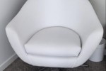 Two swivel tub chairs (2)