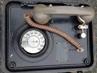Cast iron phone