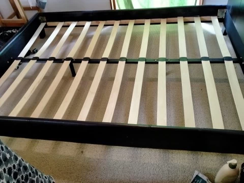 Double bed frame, Double bed mattress