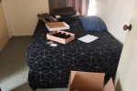 King bed, double bed, fridge, dryer, washing machine, l-shaped couch, ...