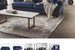 Early Settler Lisette 3.5 Seater Velvet Sofa Celeste Indigo