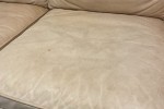 Tan leather classic sofa