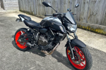 Motorcycle Yamaha Mt07