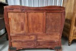 French Art Deco Curved Chest of Drawers