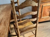 4 x antique French chairs