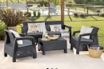 Outdoor patio chairs (2), Outdoor patio sofa