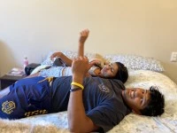 Double bed
