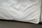 Retro modernist designer White leather couch from homage 3 seater mode...