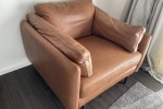 Tan Leather Armchair