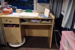 A king bed, a queen bed, a ks bed, 3 leather couches, 2 book shelf, a ...