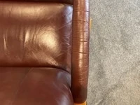 LazBoy Rocker Recliner - Genuine Leather, Harbor Town, there are 2 laz...