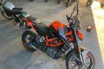 Motorcycle KTM Duke 390