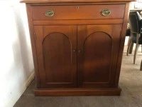 Rimu cabinet, rimu console table