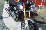 Motorcycle triumph thruxton