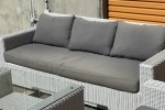 STANDOUT FREEDOM FURNITURE RATTAN & ALUMINIUM OUTDOOR LOUNGE SETTING, ...
