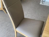 Dining Room Table & Chairs Solid Oak