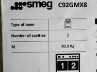 Smeg dual oven