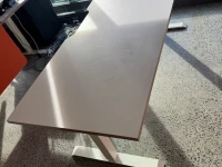 Desk and filling cabinet
