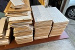 Pinex Perforated Ceiling Tiles 600 x 300mm, 69 A-Grade + Offcuts