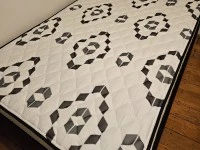 Long double bed matress and base