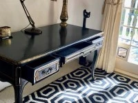 A Louis Xv Styled Hardwood Desk