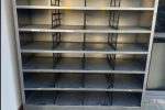 Pigeon hole shelves