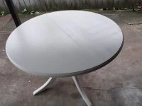 Lovely white dining table