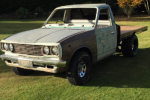 2x Toyota Hilux utes 1975 and 1x 1965 Rambler Classic.