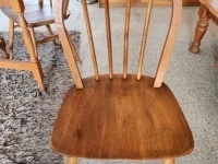 Dining Table and 4 Chairs, English Oak.