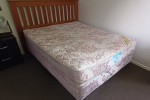 Double Bed with Rimu Headboard