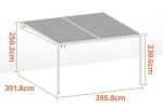 WHITE PERGOLA - 394 x 394