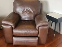 Two lounge chairs, 3 seater couch