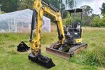 Yanmar Digger Vio25, including 3 buckets