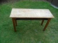 Old school desk