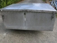 BIG ALUMINUM Roof Box 2.37 M Long 1200 x 420