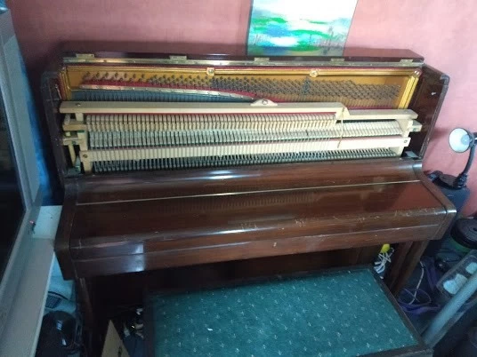 Fairly old, likely pre-second world war, 1930s, piano labelled as Atwa...