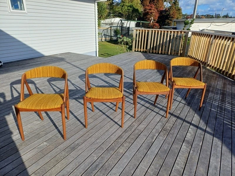 Kai Kristiansen dining chairs x 4