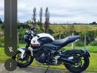 Motorcycle Triumph Trident 660