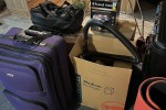 Bed mattress and dismantled base, Mountain bike, Medium boxes (3), Pla...