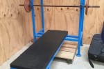 Squat and bench press frame