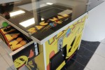 Pac-Man arcade table, glass top