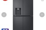 French door fridge and freezer