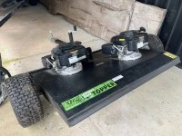 Tow Behind Paddock Topper - Smokey Goat
