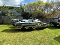 2022 GFAB double jetski trailer