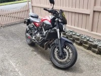 Motorcycle Yamaha mt07